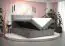 Boxspringbett mit modernen Design Pirin 76, Farbe: Schwarz - Liegefläche: 140 x 200 cm (B x L)