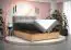 Doppelbett mit genügend Stauraum Pilio 54, Farbe: Grau / Eiche Golden Craft - Liegefläche: 160 x 200 cm (B x L)