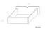 Einzelbett / Funktionsbett "Easy Premium Line" K8 inkl. 2 Schubladen und 1 Abdeckblende, 140 x 200 cm Buche Vollholz massiv weiß lackiert