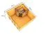 Saunahaus "Anni 3" SET A Farbe: Natur - 369 x 369 cm (B x T), Grundfläche: 13,32 m²