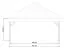 Pavillon Santos aus unbehandeltem Douglasienholz - Abmessung: 560 x 560 cm (L x B)