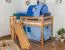 Kinderbett mit Rutsche