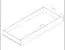 Schublade für Doppelbett Faleula 10, Farbe: Eiche - 21 x 153 x 68 cm (H x B x T)