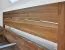 Steckbett / Doppelbett metallfrei Wooden Nature 425, Eiche massiv Natur geölt - 160 x 200 cm (B x L)