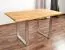 Esstisch Wooden Nature 412 Eiche massiv geölt, Tischplatte glatt - 140 x 90 cm (B x T)