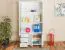 Vitrine für das Wohnzimmer, Kiefer Massivholz, Farbe: Weiß