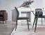 Stuhl Maridi 243, Farbe: Dunkelgrau - Abmessungen: 92 x 47 x 56 cm (H x B x T)