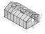 Gewächshaus Endivie XL15, HKP 6 mm, Grundfläche: 14,5 m² - Abmessungen: 500 x 290 cm (L x B)