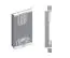 Schiebetürenschrank / Kleiderschrank Naranco 05 mit Spiegel, Farbe: Weiß matt - Abmessungen: 200 x 200 x 62 cm ( H x B x T )