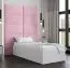 Elegantes Wandpaneel Farbe: Rosa - Abmessungen: 42 x 84 x 4 cm (H x B x T)