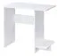 Schreibtisch Zuwara 02, Farbe: Weiß - Abmessungen: 75 x 77 x 50 cm (H x B x T)