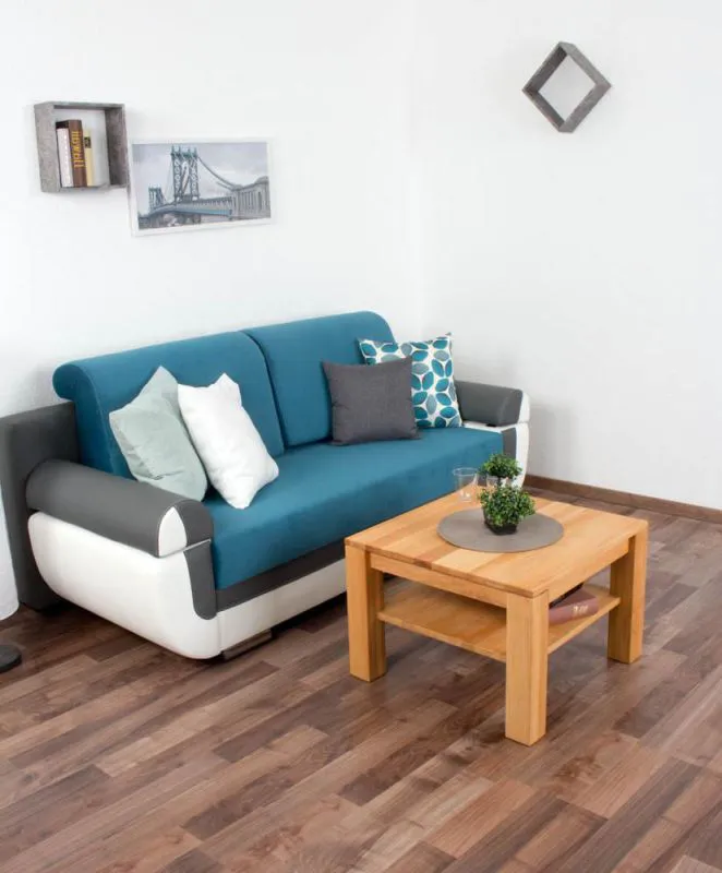 Couchtisch Buche Massivholz Farbe: Natur 45x65x65 cm Wohnzimmermöbel Wohnzimmereinrichtung Abbildung