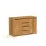 Kommode Tasman 13 Wildeiche massiv geölt - Abmessungen: 77 x 115 x 45 cm (H x B x T)