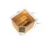 Sauna "Manadis" SET mit bronzierter Tür - Farbe: Natur, Ofen externe Steuerung easy 9 kW - 196 x 178 x 198 cm (B x T x H)