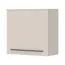 Hängeschrank mit zwei Fächer Neiafu 130, Farbe: Kaschmir, ein Holzeinlegeboden, Soft-Close-Funktion, Maße: 57 x 60 x 29 cm, hochwertige Verarbeitung