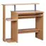 Schreibtisch Apolo 144, Farbe: Buche, mit vielen Ablagemöglichkeiten - Abmessungen: 48 x 94 cm (B x T)