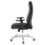 XL Schreibtischstuhl Apolo 123, Farbe: Braun / Chrome, ergonomisch mit Kopfstütze