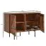 Kommode / Sideboard, Farbe: Sheesham, teilmassiv - Abmessungen: 71 x 100 x 40 cm (H x B x T)