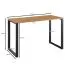 Schreibtisch, Farbe: Eiche - Abmessungen: 76 x 120 x 60 cm (H x B x T)