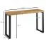 Ablagetisch, Farbe: Eiche - Abmessungen: 75,5 x 120 x 39 cm (H x B x T)