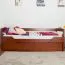 Bett mit Unterbett
