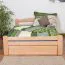 Bett 140x200 mit Lattenrost