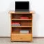 TV-Unterschrank Kiefer massiv Vollholz Erlefarben Junco 209 - Abmessungen: 80 x 67 x 41,5 cm (H x B x T)
