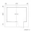 Gartenhaus Kampl inkl. Fußboden - 28 mm Blockbohlenhaus, Grundfläche: 5,4 m², Satteldach