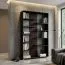 Regal Tabubil 21, Farbe: Wenge - Abmessungen: 200 x 120 x 41 cm (H x B x T)