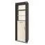 Schrank Aitape 26, Farbe: Sonoma Eiche dunkel / Sonoma Eiche hell - Abmessungen: 188 x 60 x 40 cm (H x B x T)