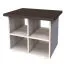 Couchtisch Aitape 23, Farbe: Sonoma Eiche dunkel / Sonoma Eiche hell - Abmessungen: 78 x 60 x 62 cm (B x T x H)