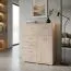 Kommode Kerowagi 23, Farbe: Sonoma Eiche - Abmessungen: 125 x 100 x 41 cm (H x B x T)