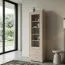 Vitrine Kerowagi 05, Farbe: Sonoma Eiche - Abmessungen: 200 x 60 x 41 cm (H x B x T)