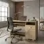 Schreibtisch Rabaul 32, Farbe: Sonoma Eiche - Abmessungen: 76 x 120 x 60 cm (H x B x T)
