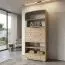 Vitrine Rabaul 28, Farbe: Sonoma Eiche - Abmessungen: 200 x 94 x 40 cm (H x B x T)