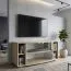 TV-Unterschrank Rabaul 10, Farbe: Sonoma Eiche - Abmessungen: 47 x 120 x 48 cm (H x B x T)