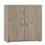 Kommode Cianjur 07, Farbe: Eiche / Weiß - Abmessungen: 108 x 105 x 40 cm (H x B x T)