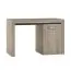 Schreibtisch Kundiawa 15, Farbe: Sonoma Eiche hell / Sonoma Eiche dunkel - Abmessungen: 78 x 120 x 60 cm (H x B x T)
