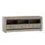 TV-Unterschrank Kundiawa 16, Farbe: Sonoma Eiche hell / Sonoma Eiche dunkel - Abmessungen: 50 x 160 x 40 cm (H x B x T)