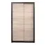 Schiebetürenschrank / Kleiderschrank Sepatan 07, Farbe: Wenge / Sonoma Eiche - Abmessungen: 210 x 110 x 60 cm (H x B x T)