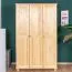 Kleiderschrank Kiefer 120 cm