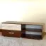 TV-Unterschrank Cikupa 14, Farbe: Nuss / Ulme - Abmessungen: 43 x 120 x 43 cm (H x B x T)