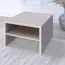 Couchtisch Kerowagi 16, Farbe: Sonoma Eiche - Abmessungen: 78 x 78 x 49 cm (B x T x H)