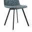 Stuhl Maridi 247, Farbe: Türkis - Abmessungen: 89 x 45 x 55 cm (H x B x T)