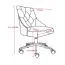 Bequemer Bürostuhl Maridi 274 in Hellgrau, 87 - 95 x 55 x 63 cm, drehbar und höhenverstellbar, dicke Polsterung für angenehmes Sitzgefühl