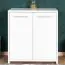 Unterschrank Cerri 05, Farbe: Weiß - 60 x 56 x 30 cm (H x B x T)
