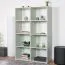Jugendzimmer - Regal Skalle 03, Farbe: Pistaziengrün - Abmessungen: 142 x 94 x 35 cm (H x B x T)