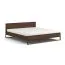 Doppelbett Tabak 03 | Farbe: Eiche Tabak | 189 x 210 x 91 cm | Liegefläche: 180 x 200 cm | hochwertiges Massivholz Eiche | für Schlafzimmer