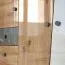120 cm breiter Kleiderschrank mit 3 Türen, 6 Fächern und 2 Schubladen | Farbe: Eiche | Tiefe: 50 cm Abbildung