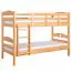 Etagenbett für Kinder 90 x 190 cm | Massivholz: Buche | Natur Lackiert | umbaubar in 2 Einzelbetten | inkl. Rollroste Abbildung